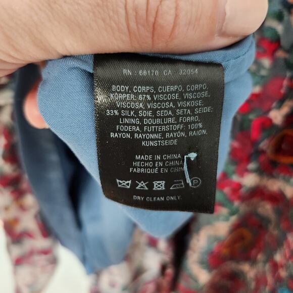 Anthropologie Abia Velvet Peasant Renaissance Festival Burnout Mini Dress - Picture 13 of 13